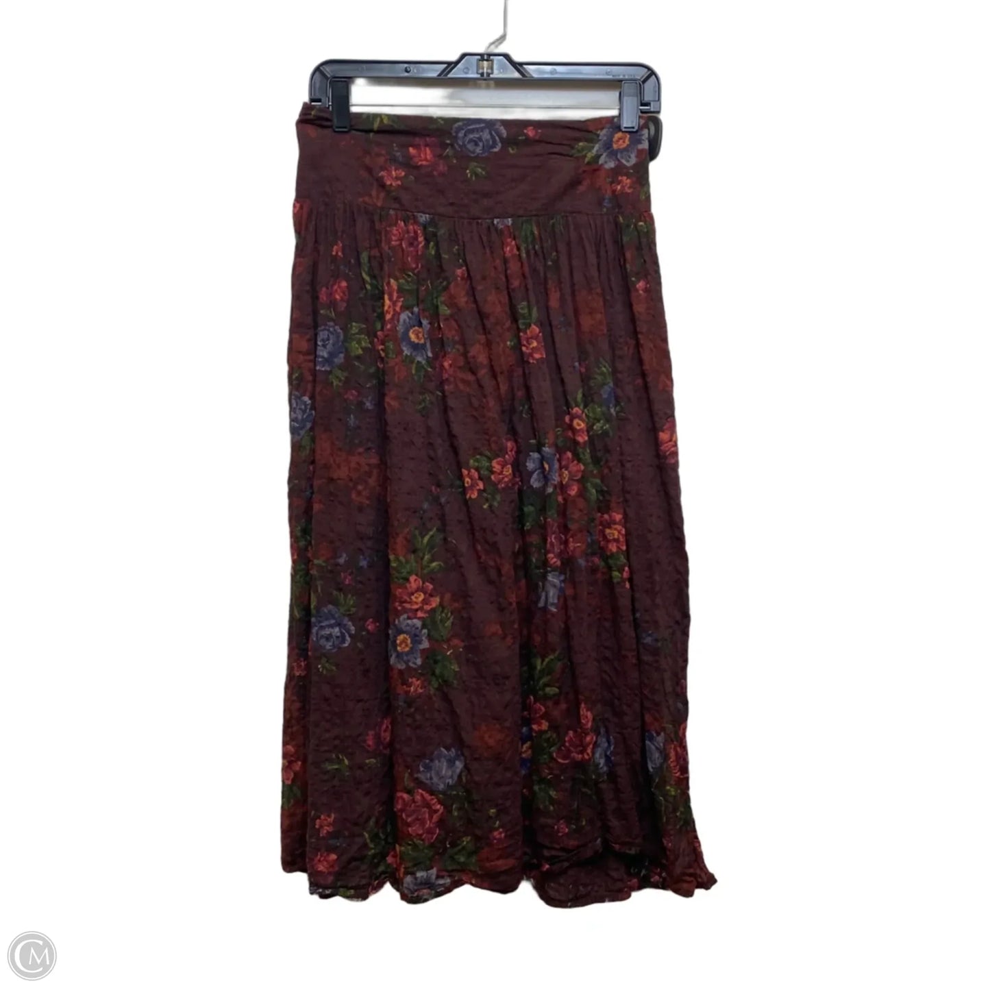Skirt Midi By Natural Life In Red, Size: M