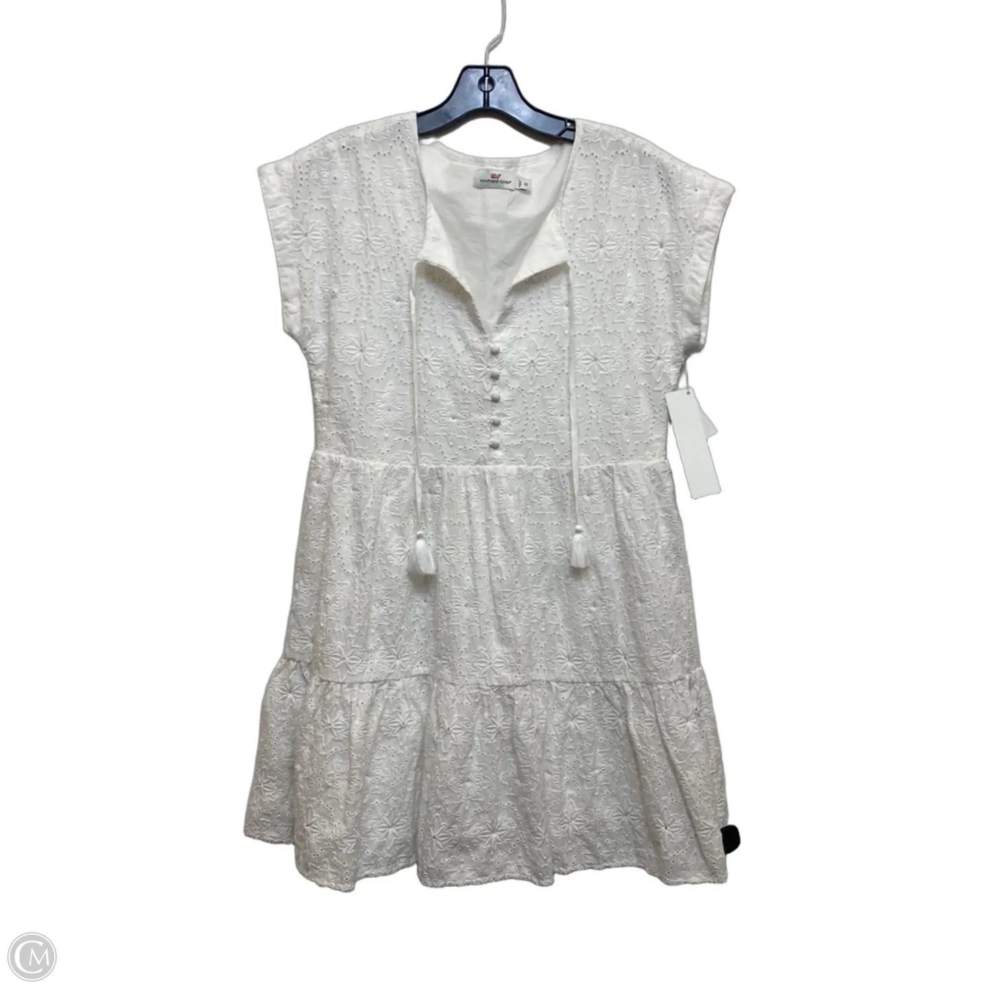 Dress Designer By Vineyard Vines In White, Size: Xs