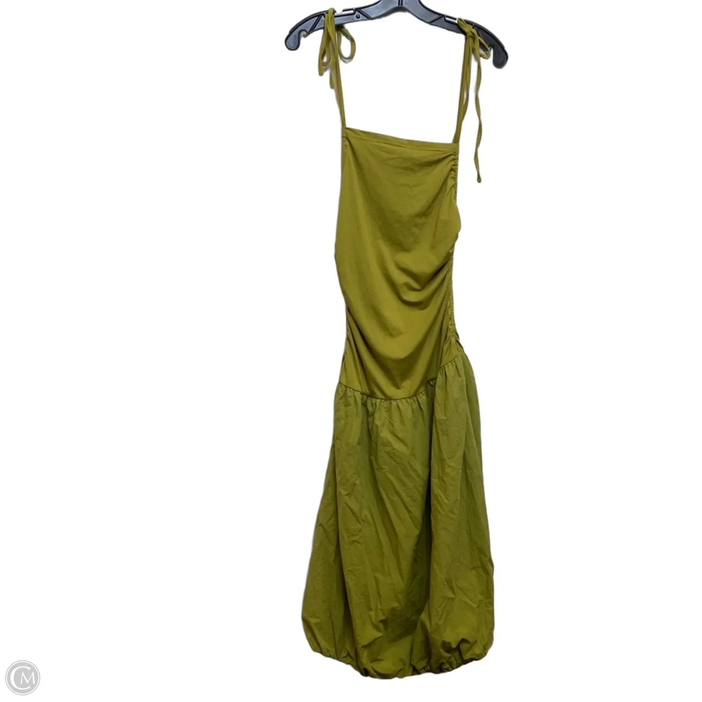 Dress Casual Midi By Cmf In Green, Size: M