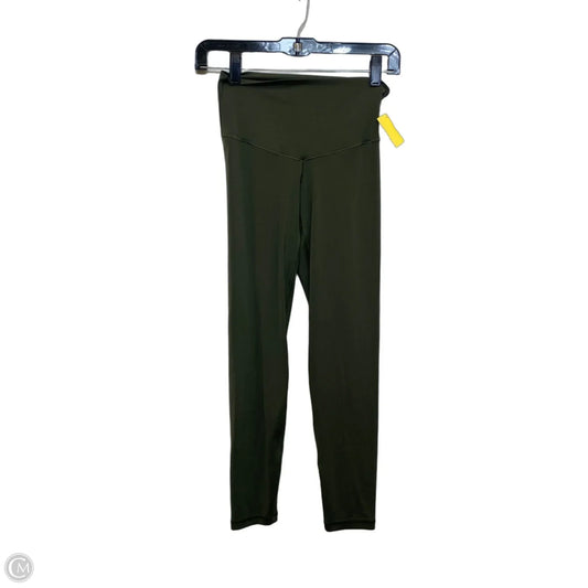 Athletic Leggings By Offline In Green, Size: S