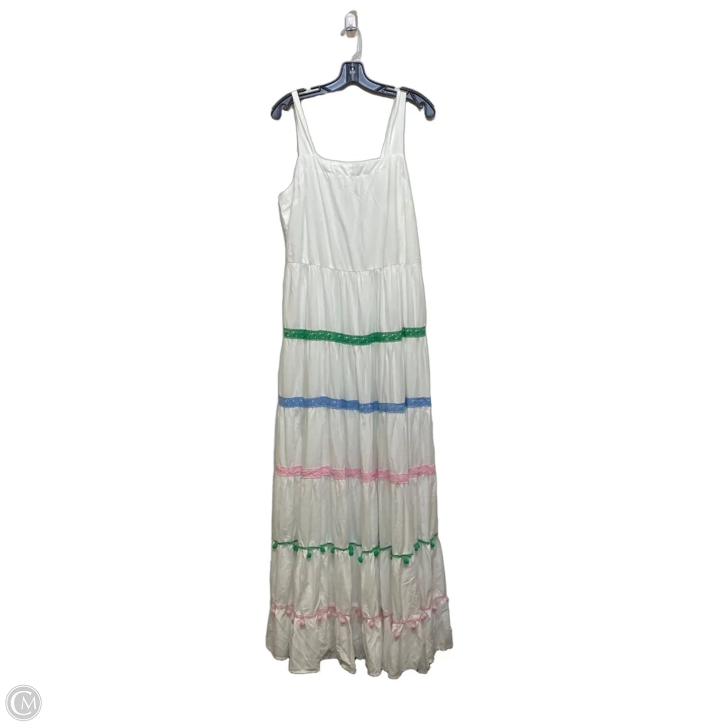 Dress Casual Maxi By Crown And Ivy In White, Size: L