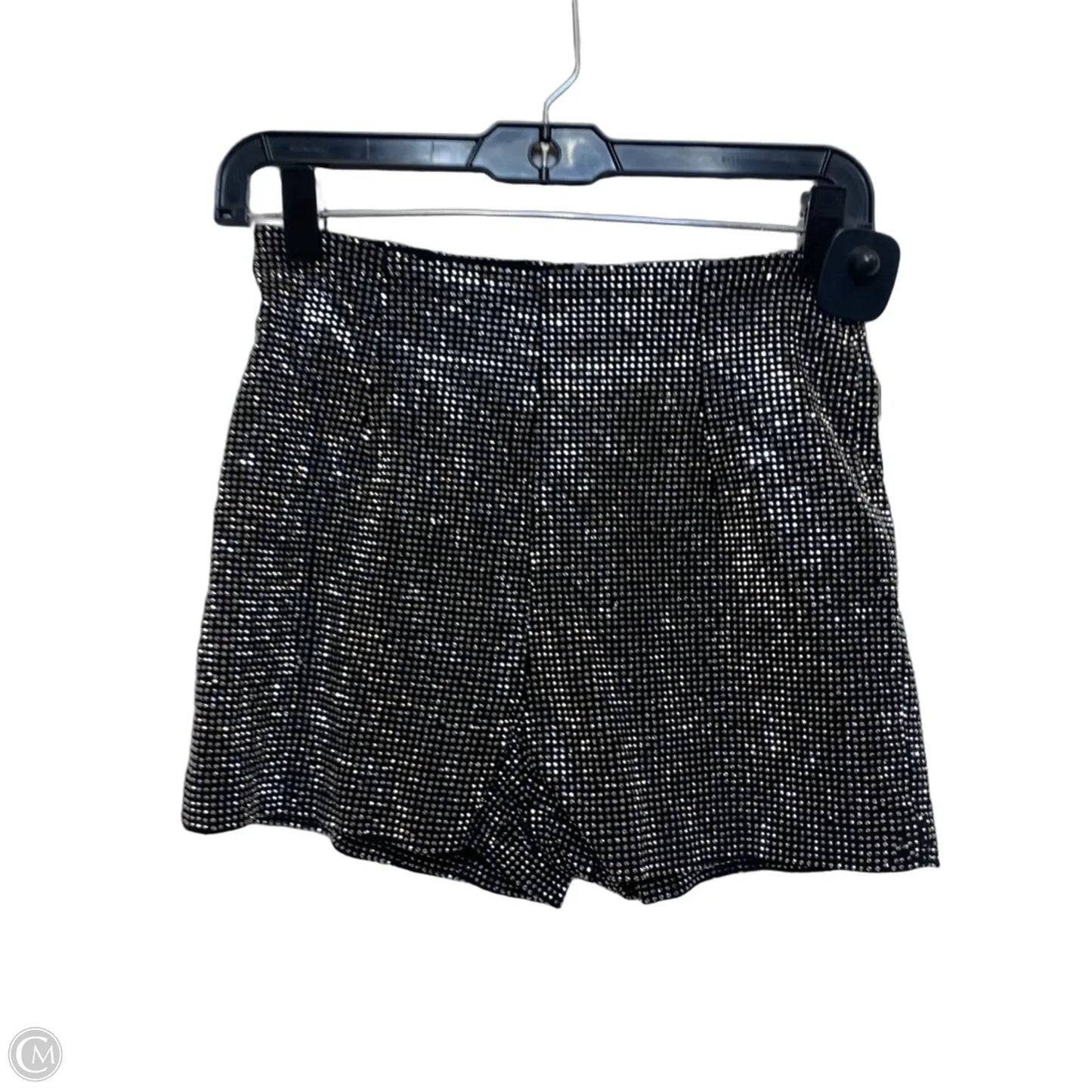 Shorts By Windsor In Black & Silver, Size: S