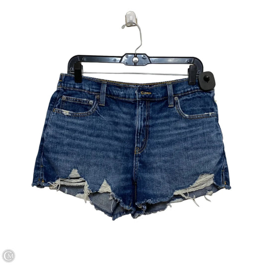 Shorts By Aerie In Blue Denim, Size: M