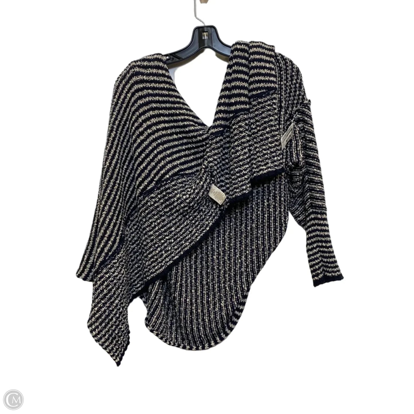 Sweater Cardigan By Free People In Blue, Size: M