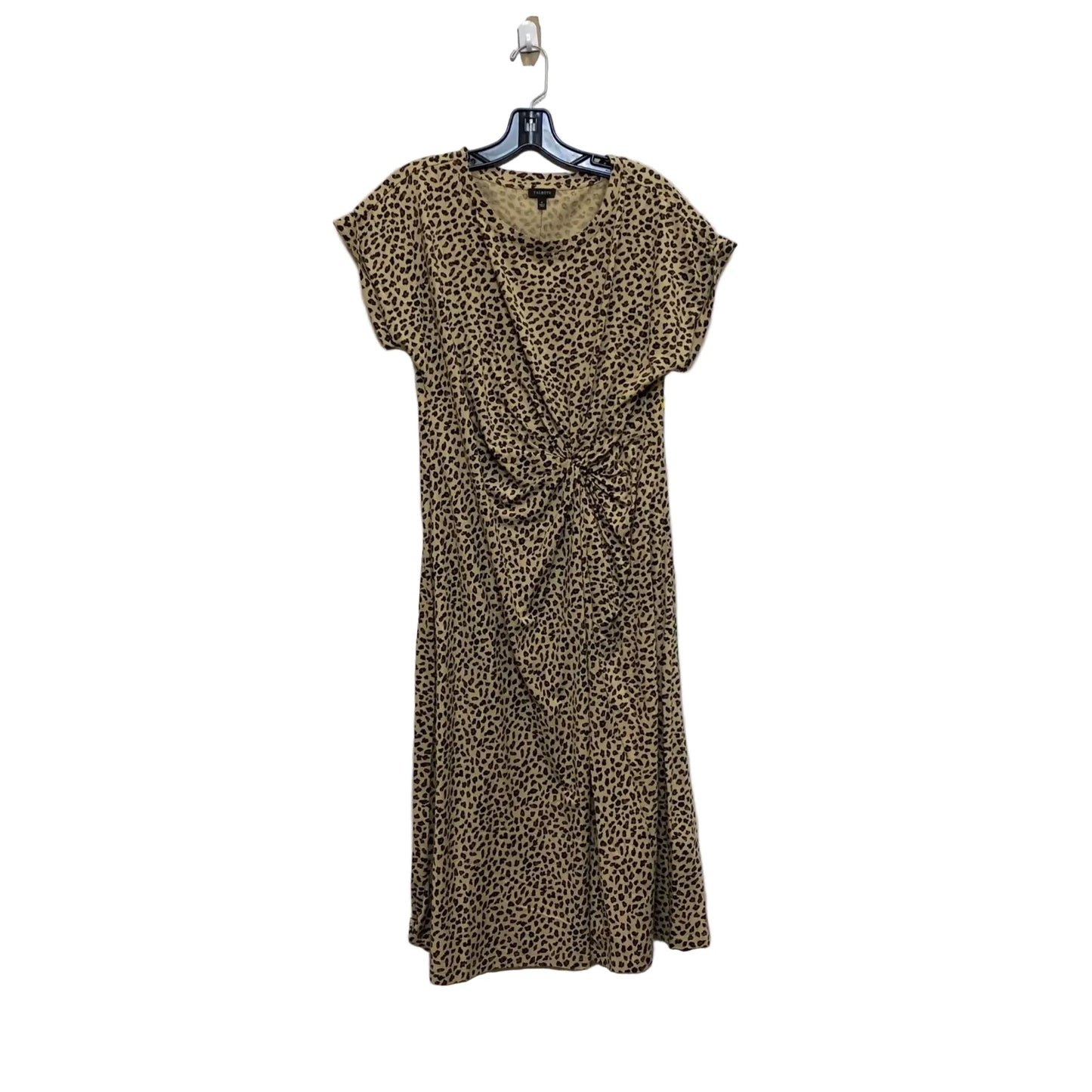 Dress Casual Midi By Talbots In Animal Print, Size: S