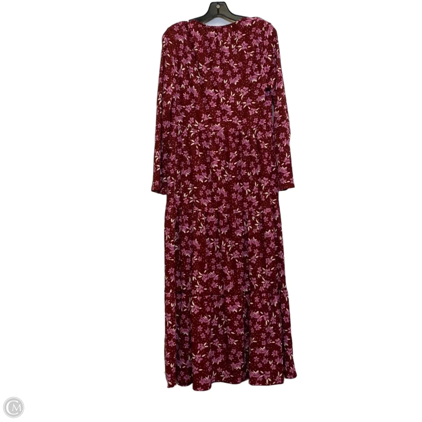 Dress Casual Maxi By Free People In Red, Size: L
