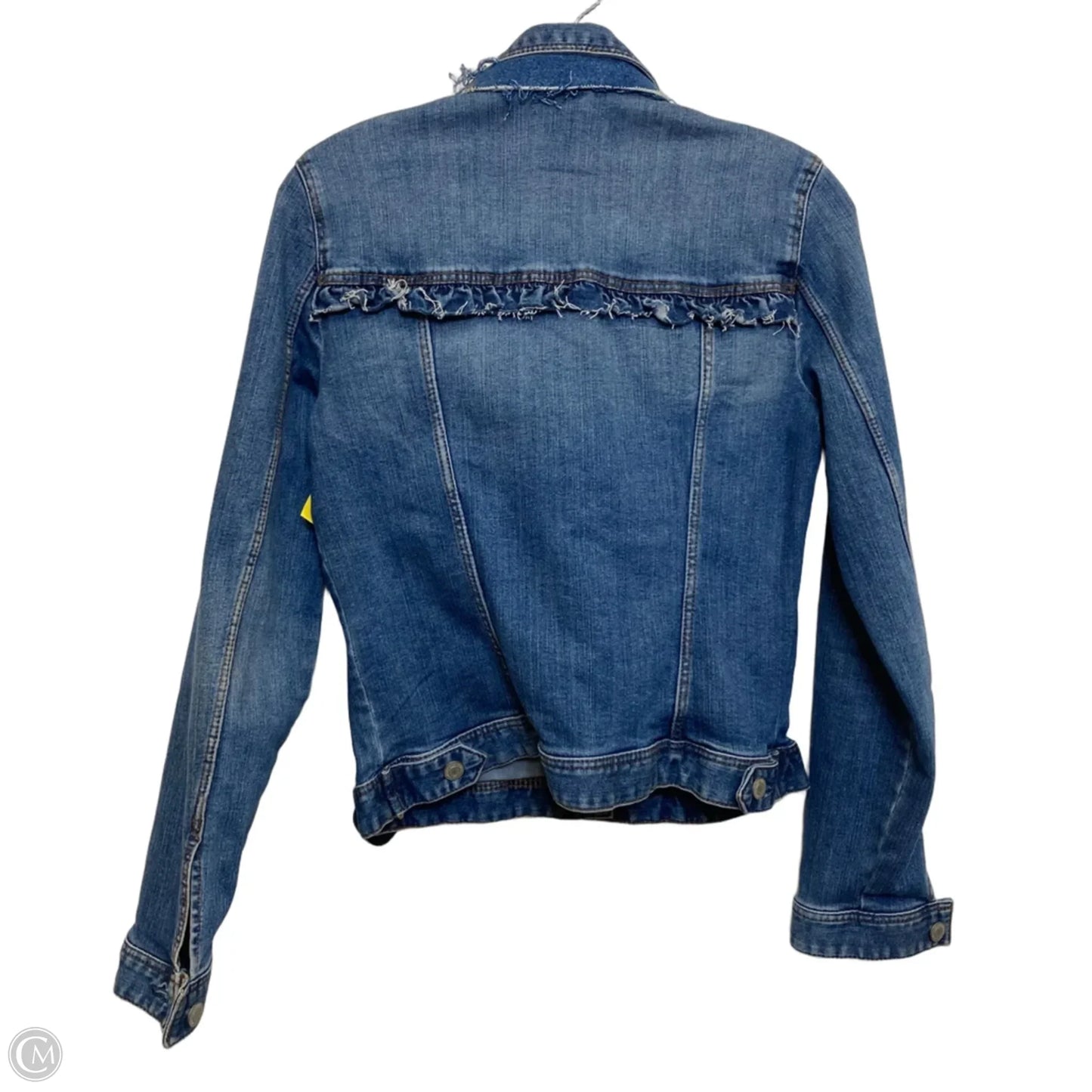 Jacket Denim By Zara In Blue Denim, Size: M