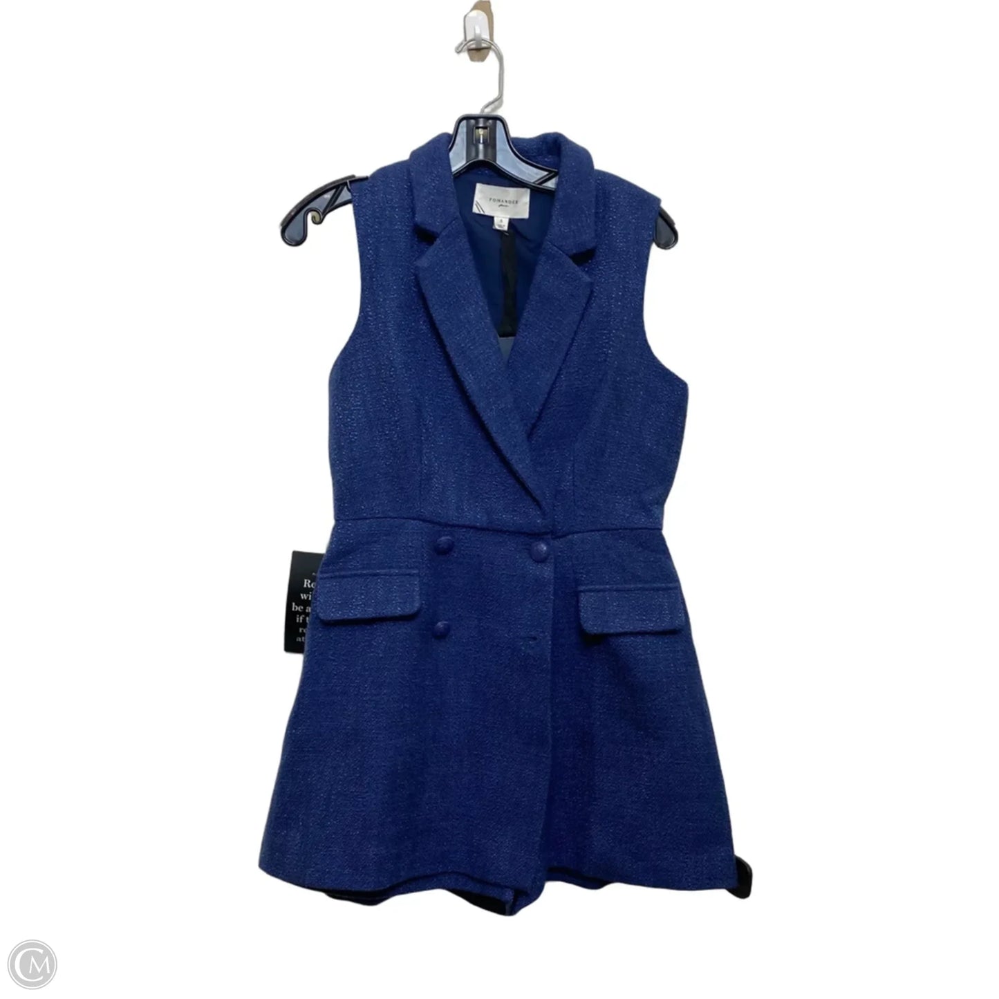 Dress Casual Short By Pomander Place In Blue, Size: S