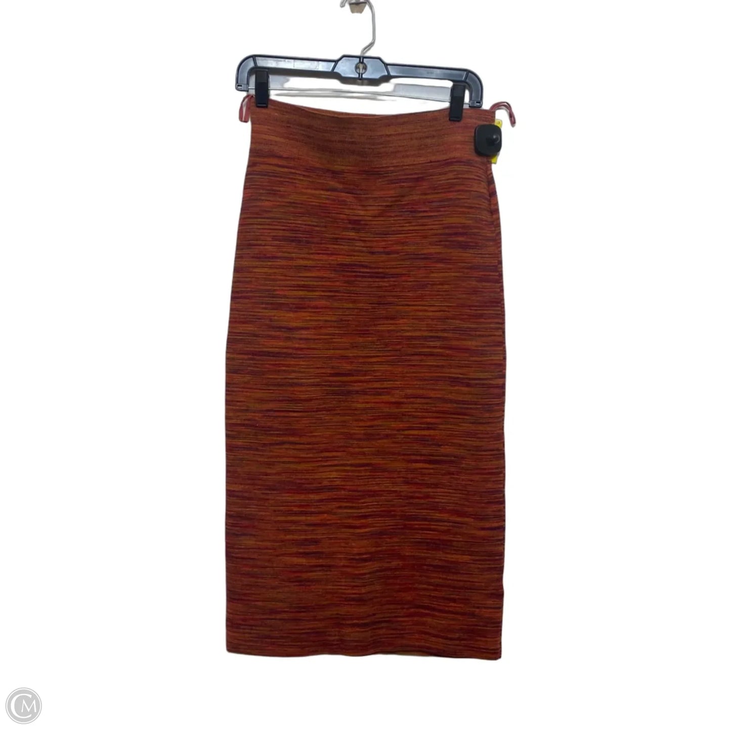 Skirt Midi By Maeve In Orange, Size: M