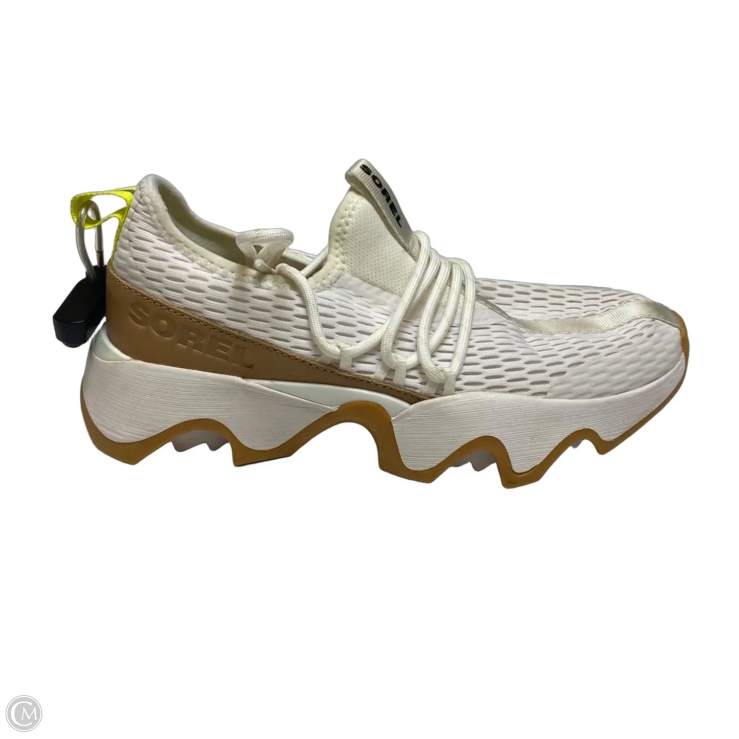 Shoes Athletic By Sorel In Brown & Cream, Size: 6