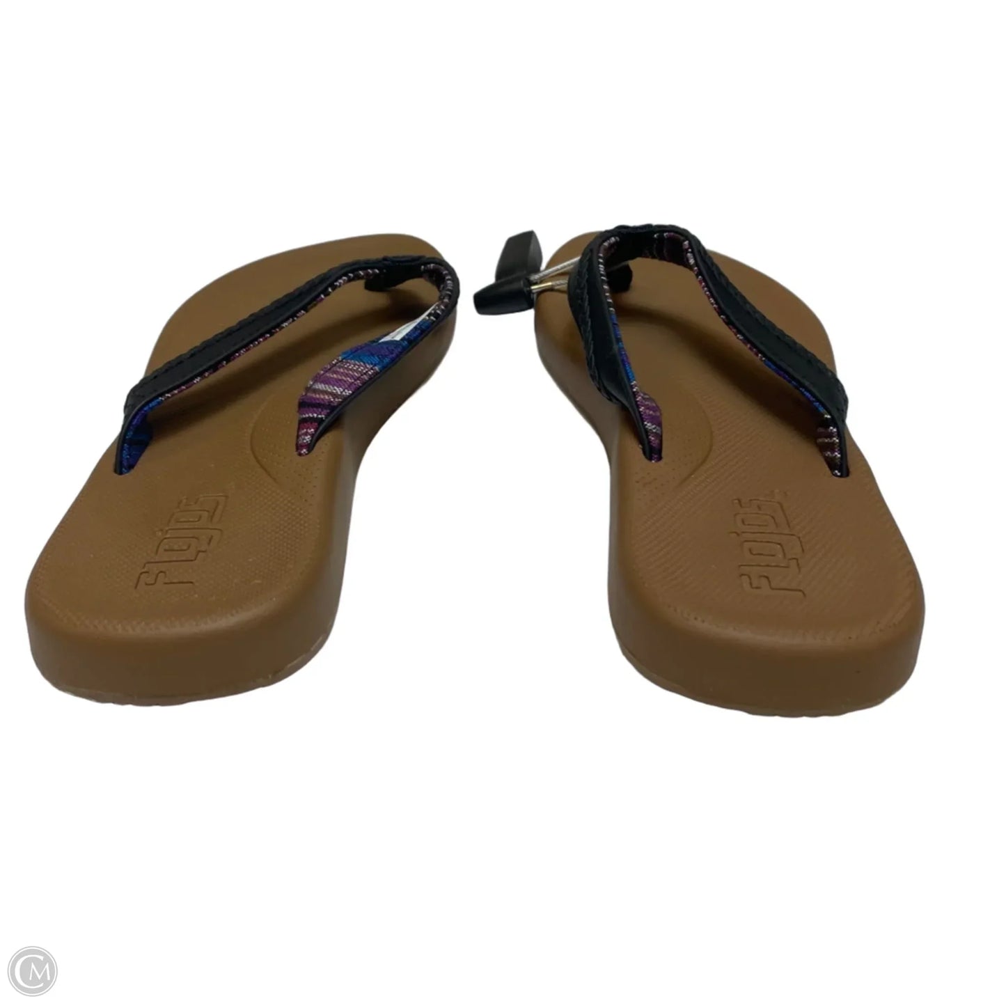 Sandals Flip Flops By Flojos In Brown, Size: 6