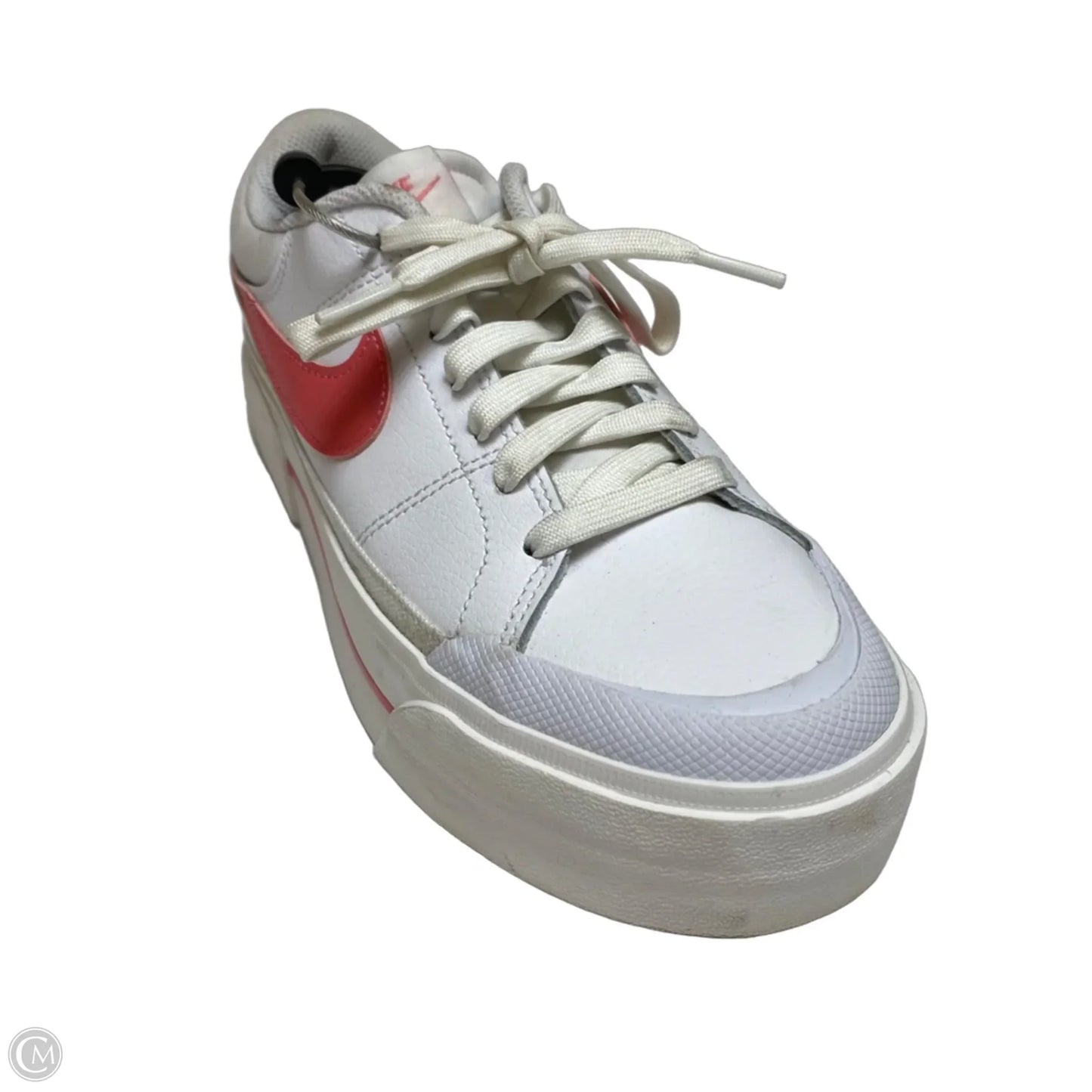 Shoes Sneakers By Nike In Pink & White, Size: 7.5