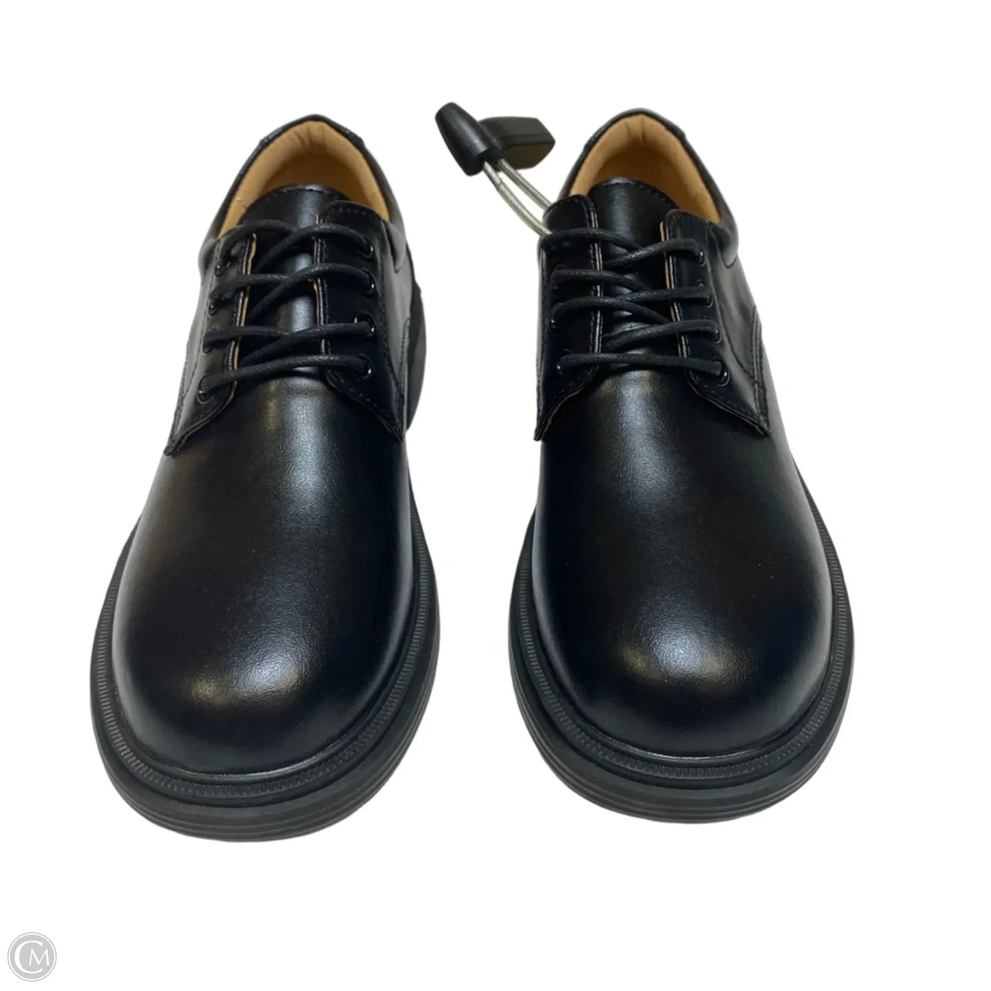 Shoes Flats By OKJ In Black, Size: 8