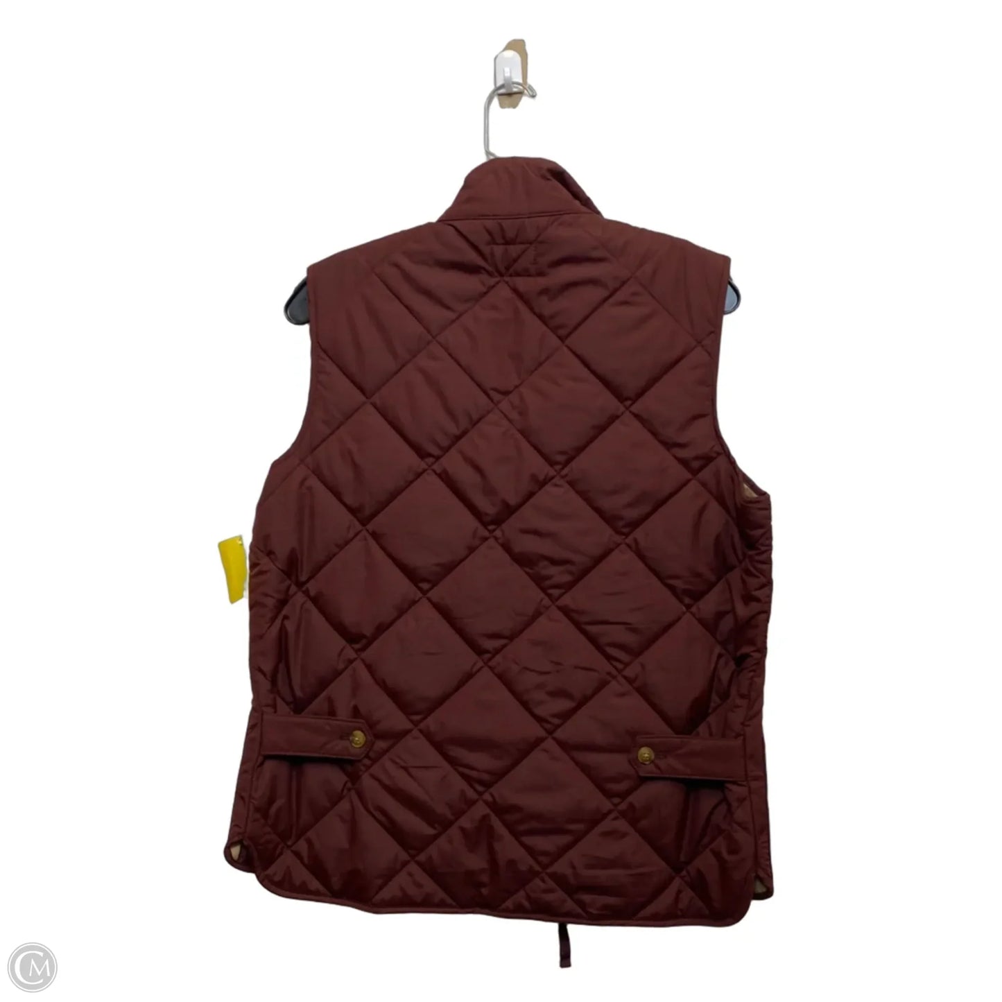 Vest Puffer & Quilted By J. Crew In Red, Size: Xs