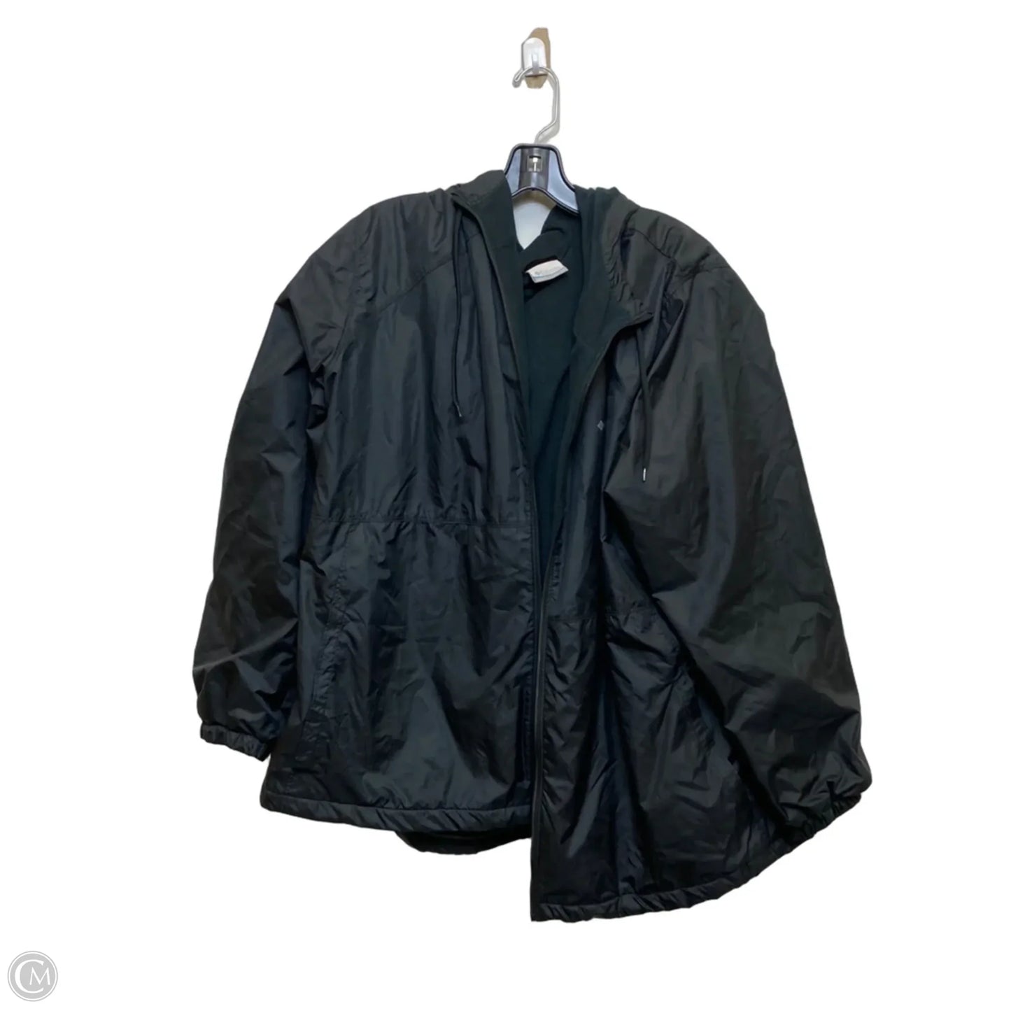 Jacket Windbreaker By Columbia In Black, Size: 3x