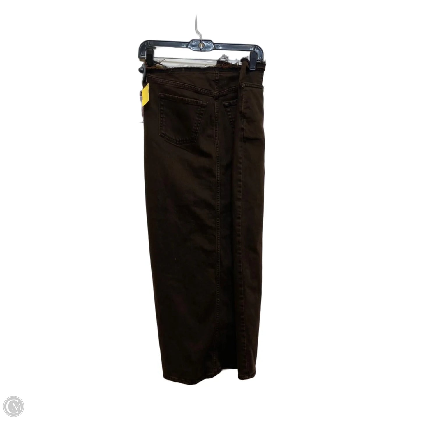 Skirt Midi By Wild Fable In Brown Denim, Size: S