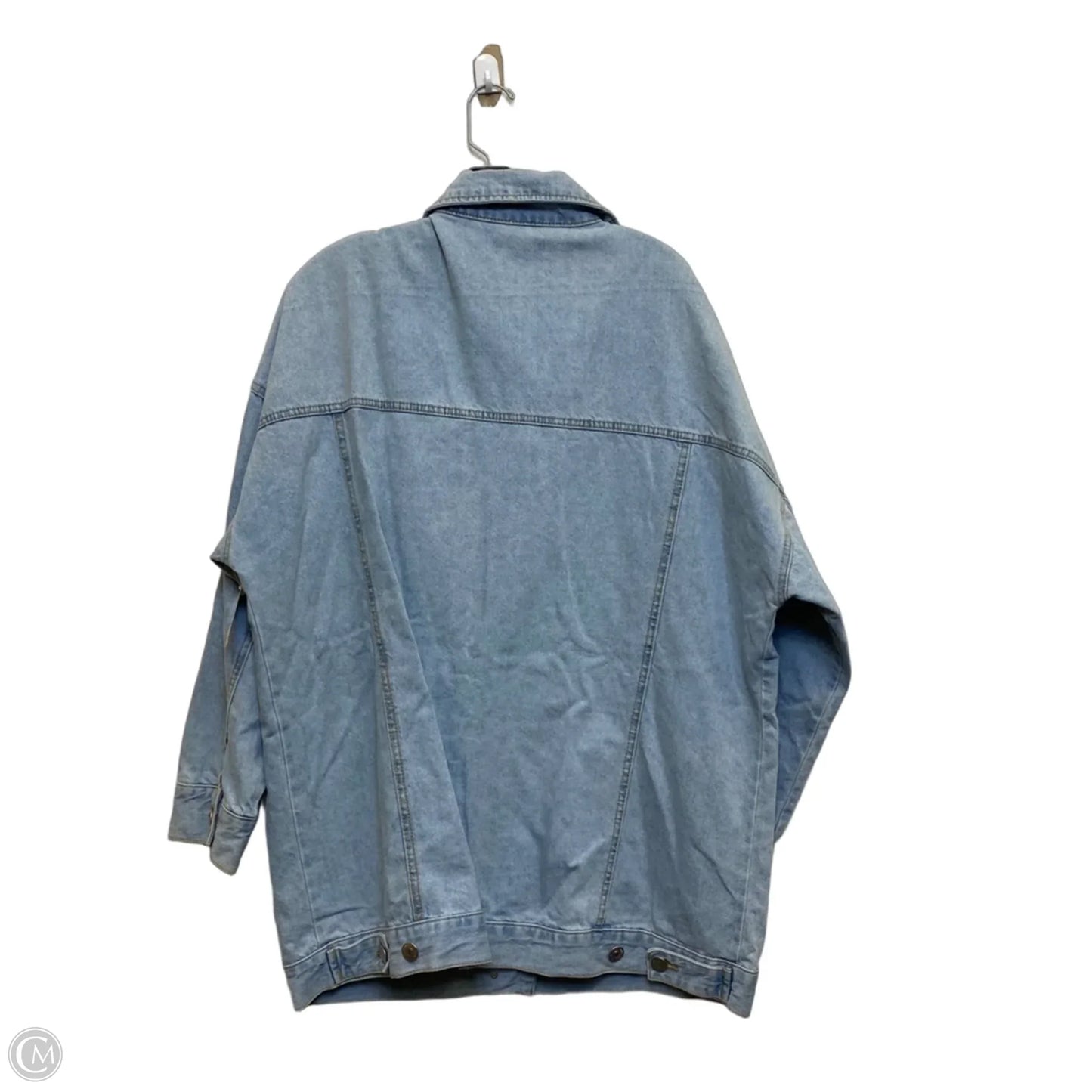 Jacket Denim By Forever 21 In Blue Denim, Size: 1x