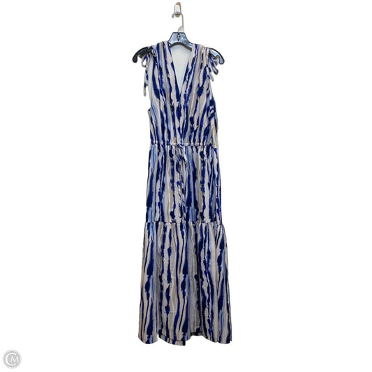 Dress Casual Maxi By Calvin Klein In Blue, Size: 3x