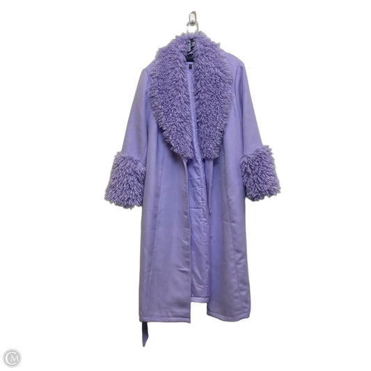 Coat Other By Eloquii In Purple, Size: 1x