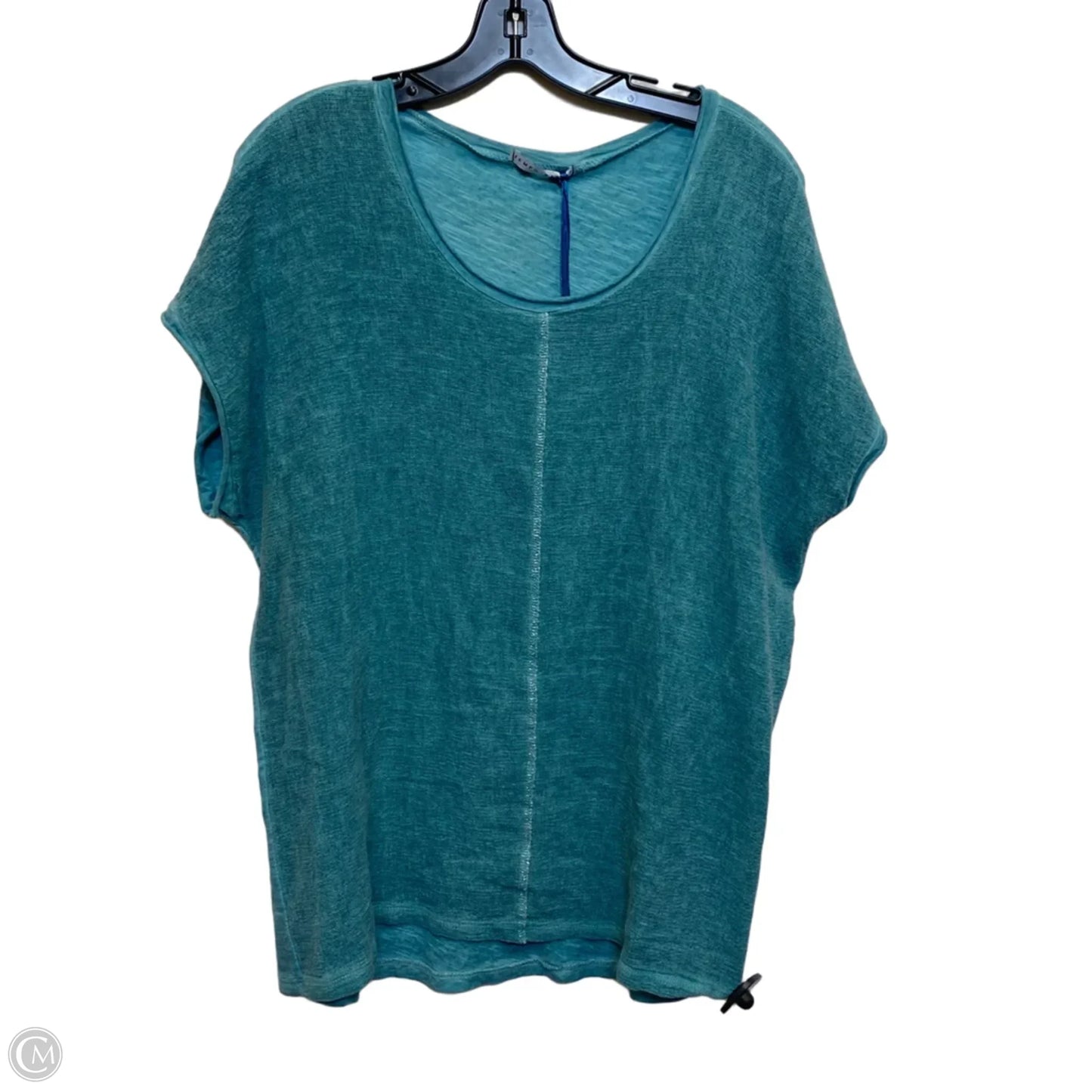 Top Short Sleeve By Tempo Paris In Green, Size: S