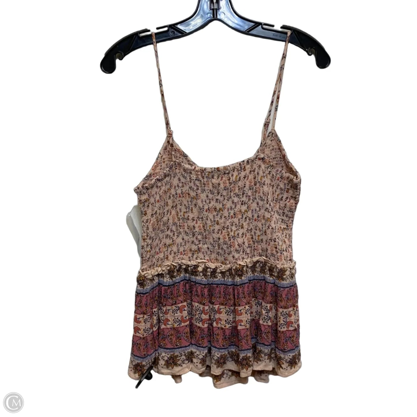 Top Sleeveless By Patrons Of Peace In Pink, Size: L
