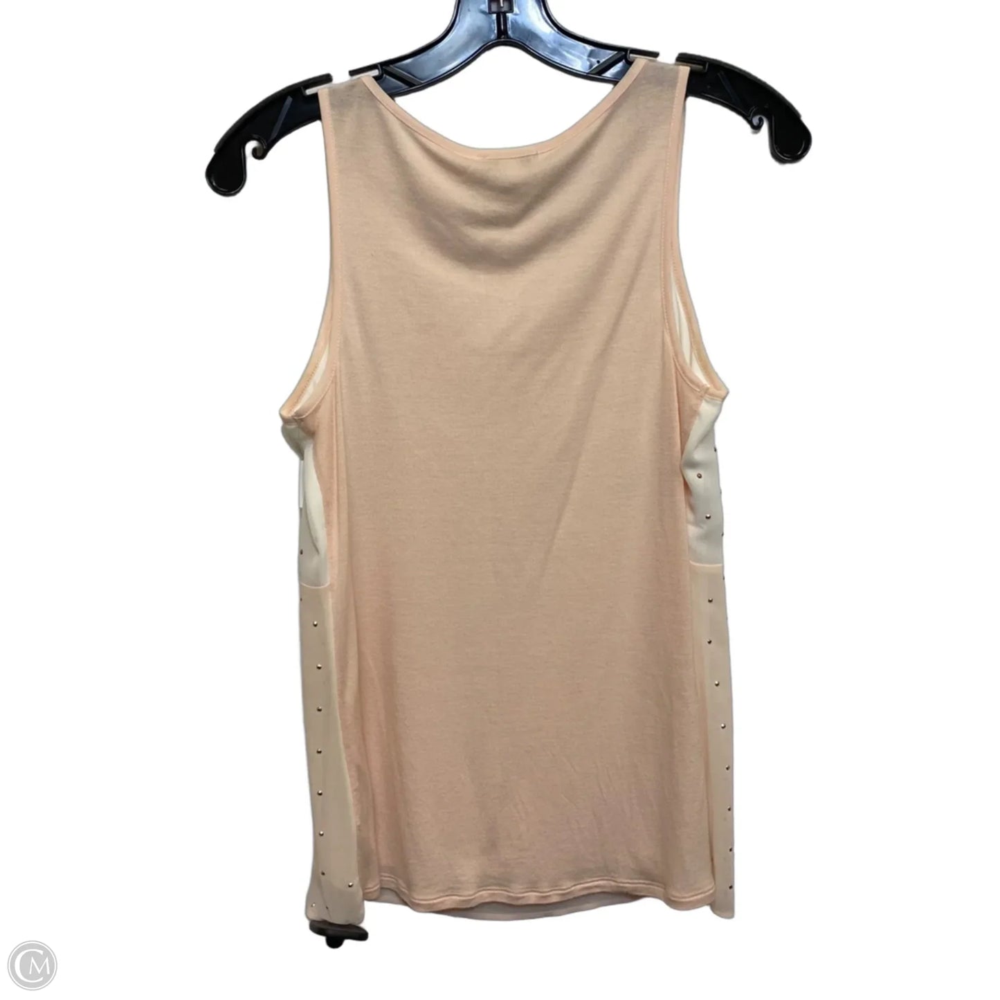 Top Sleeveless By Express In Peach, Size: Xs