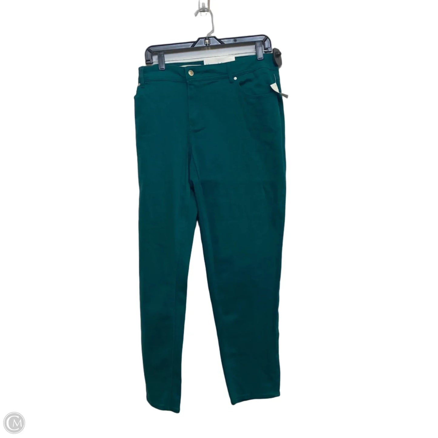Jeans Straight By Cato In Green, Size: 18