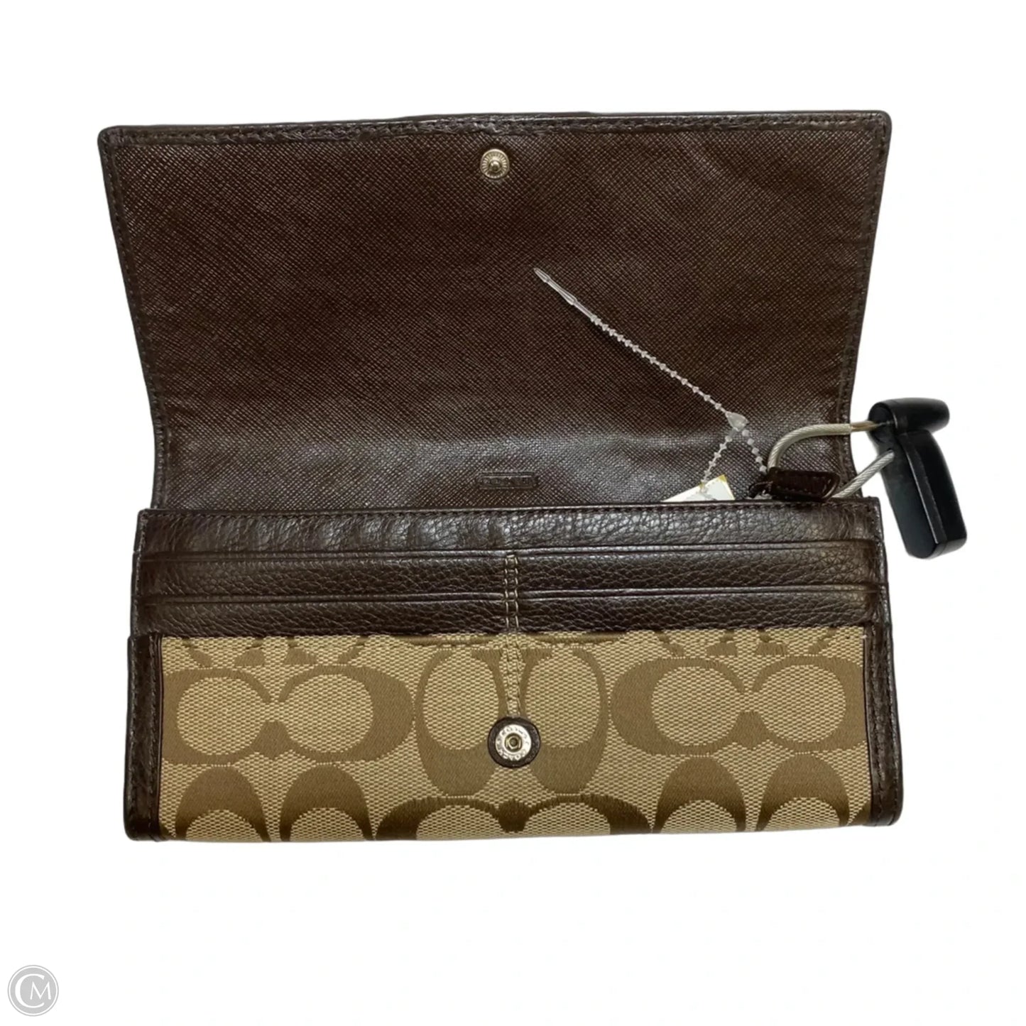 Wallet Designer By Coach, Size: Large