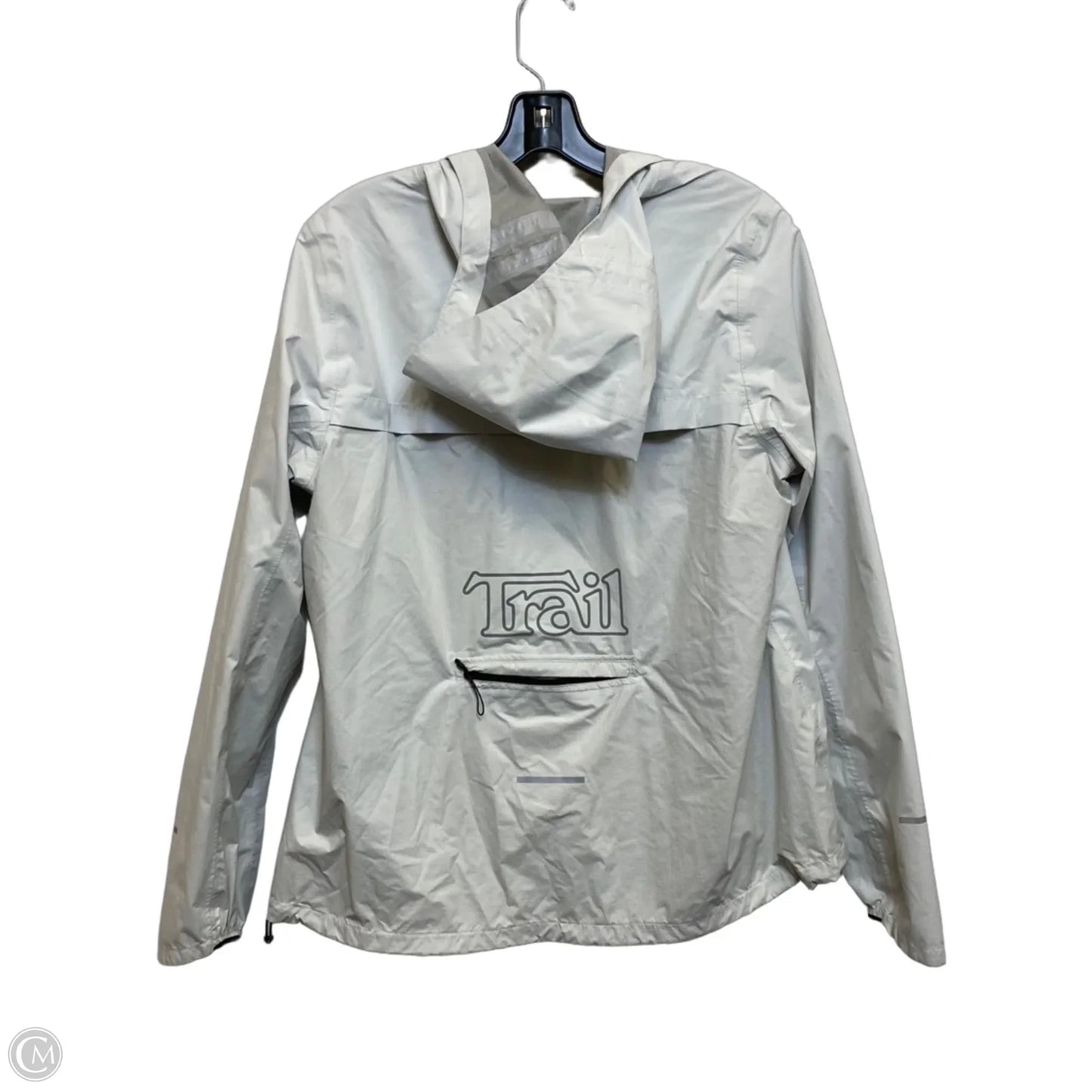 Jacket Windbreaker By The North Face In Grey, Size: M