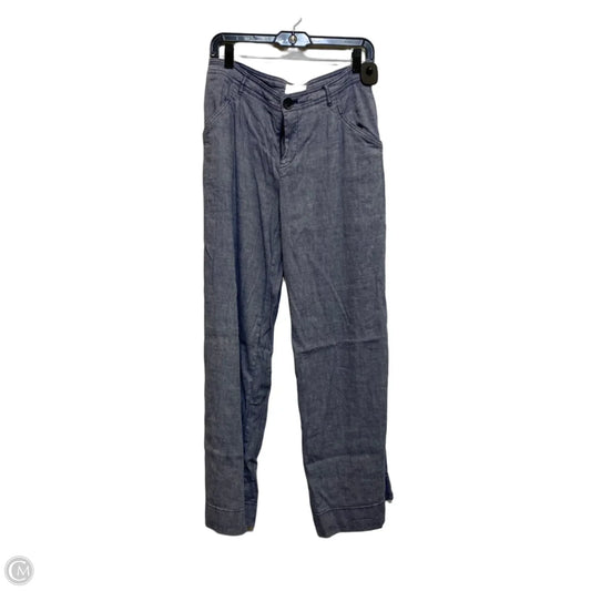 Pants Linen By Anthropologie In Blue, Size: 8