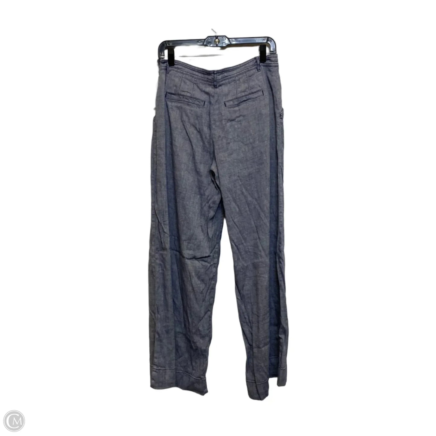 Pants Linen By Anthropologie In Blue, Size: 8