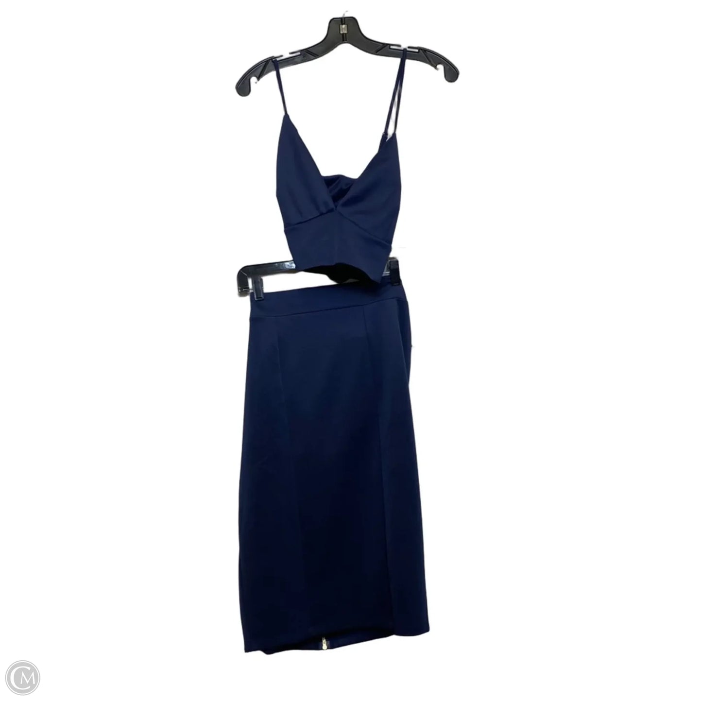 Skirt Set 2pc By Venus In Blue, Size: L