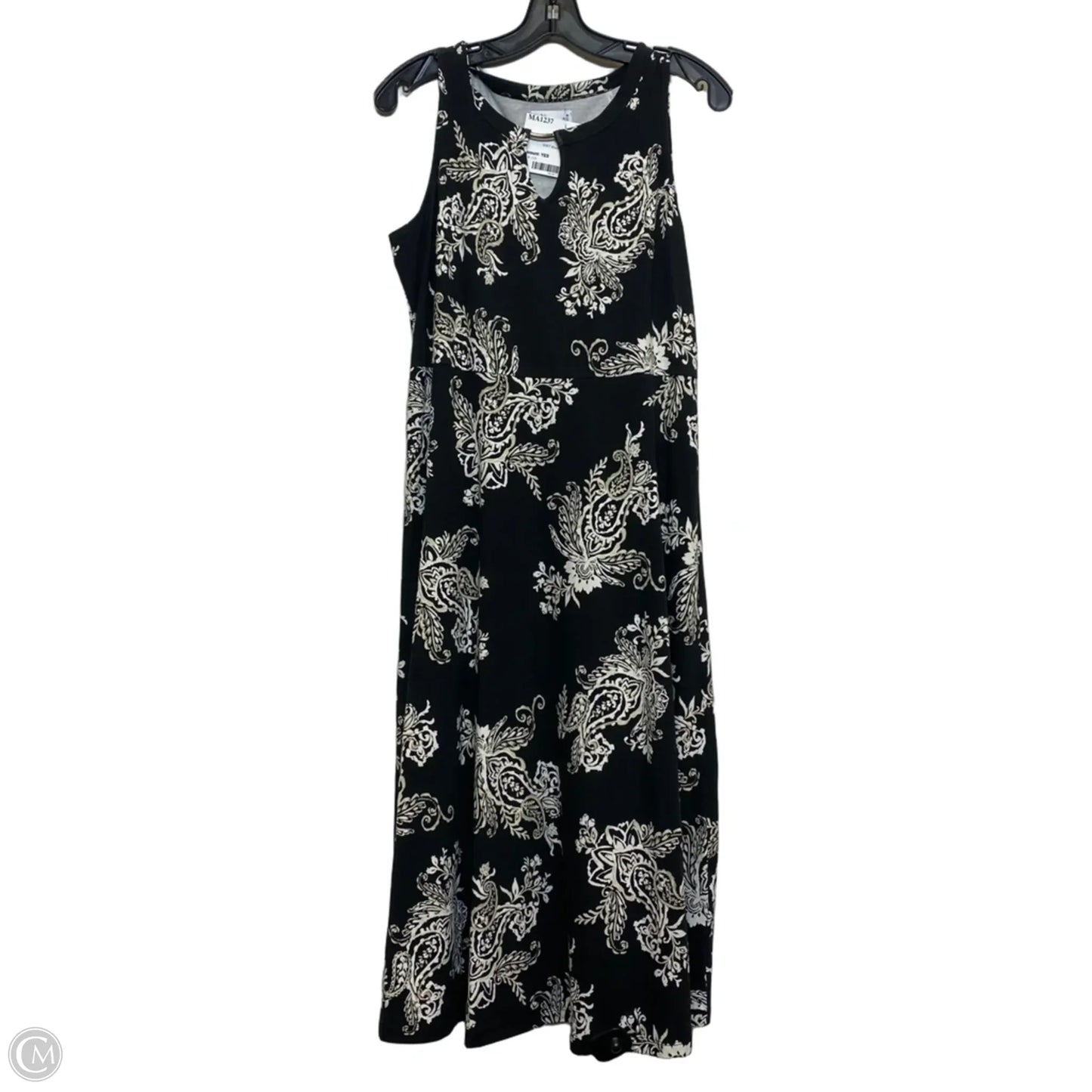 Dress Casual Short By Croft And Barrow In Black & White, Size: M