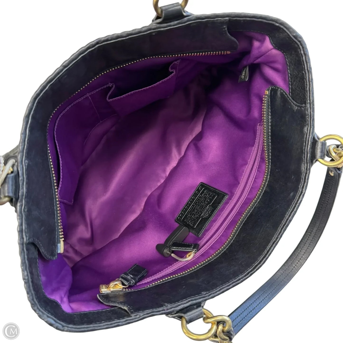 Handbag Designer By Coach, Size: Large