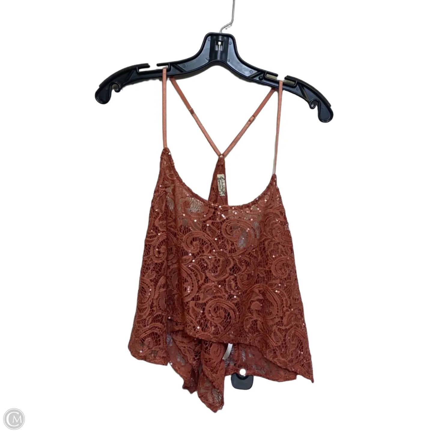 Top Sleeveless By Free People In Pink, Size: S