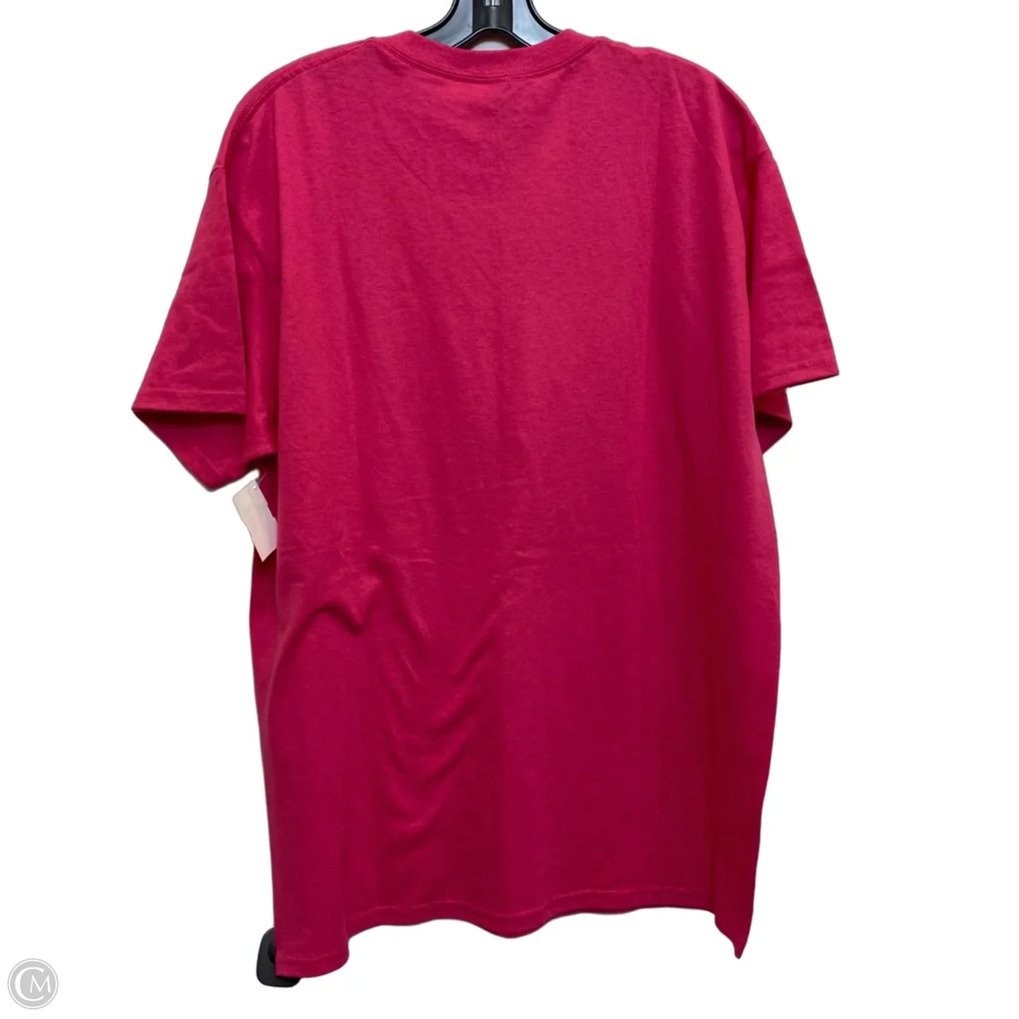 Top Short Sleeve Basic By Gildan In Pink, Size: L
