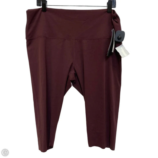 Athletic Shorts By Nike Apparel In Brown, Size: Xxl