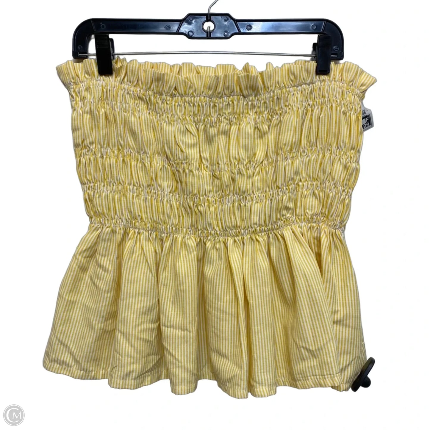 Shorts Set By Cmf In White & Yellow, Size: Xl