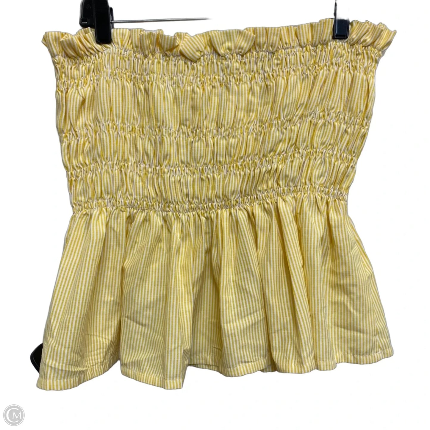 Shorts Set By Cmf In White & Yellow, Size: Xl