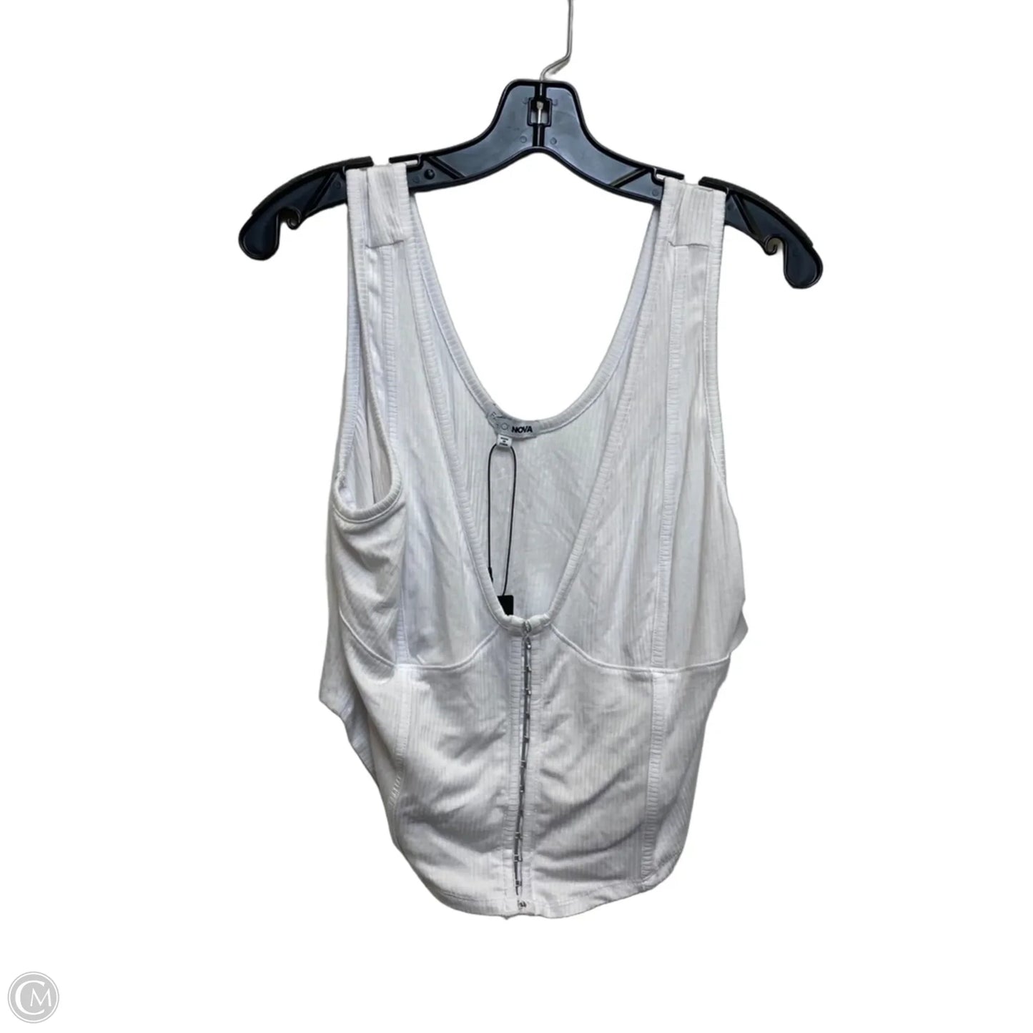 Top Sleeveless By Fashion Nova In White, Size: 3x