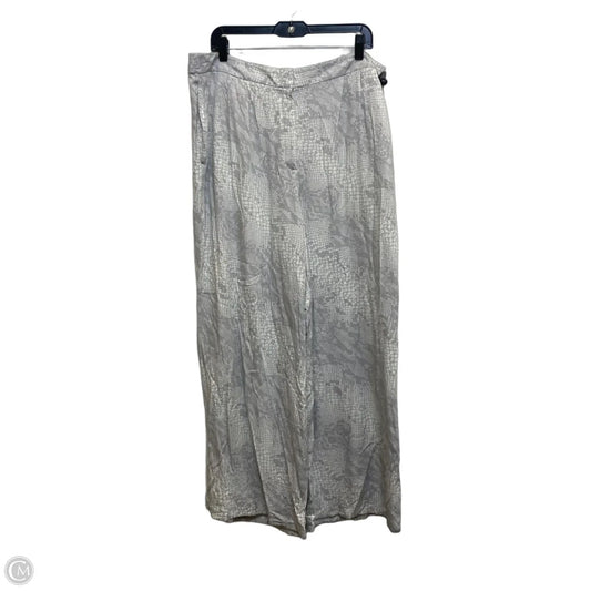 Pants Wide Leg By Worthington In Grey, Size: Xxl