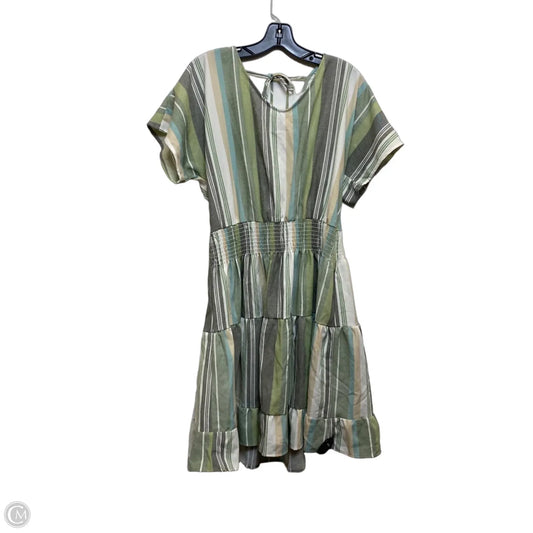 Dress Casual Short By Oddi In Green, Size: 1x