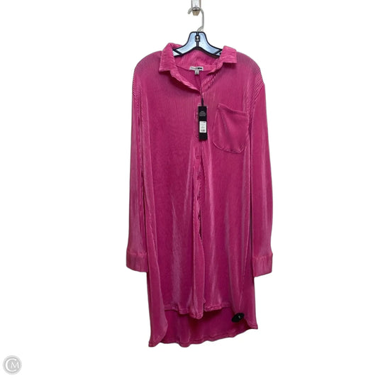 Dress Casual Short By Fashion Nova In Pink, Size: 2x