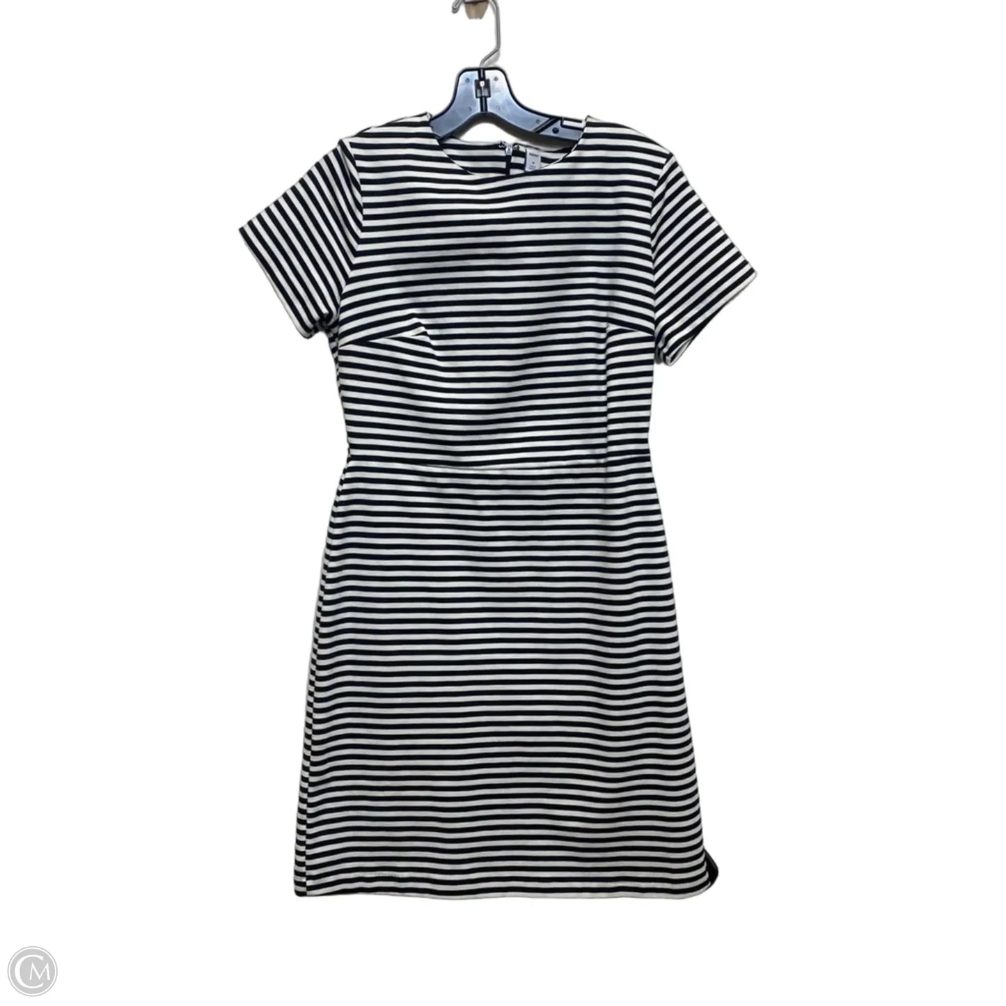 Dress Casual Midi By Old Navy In Black & White, Size: M