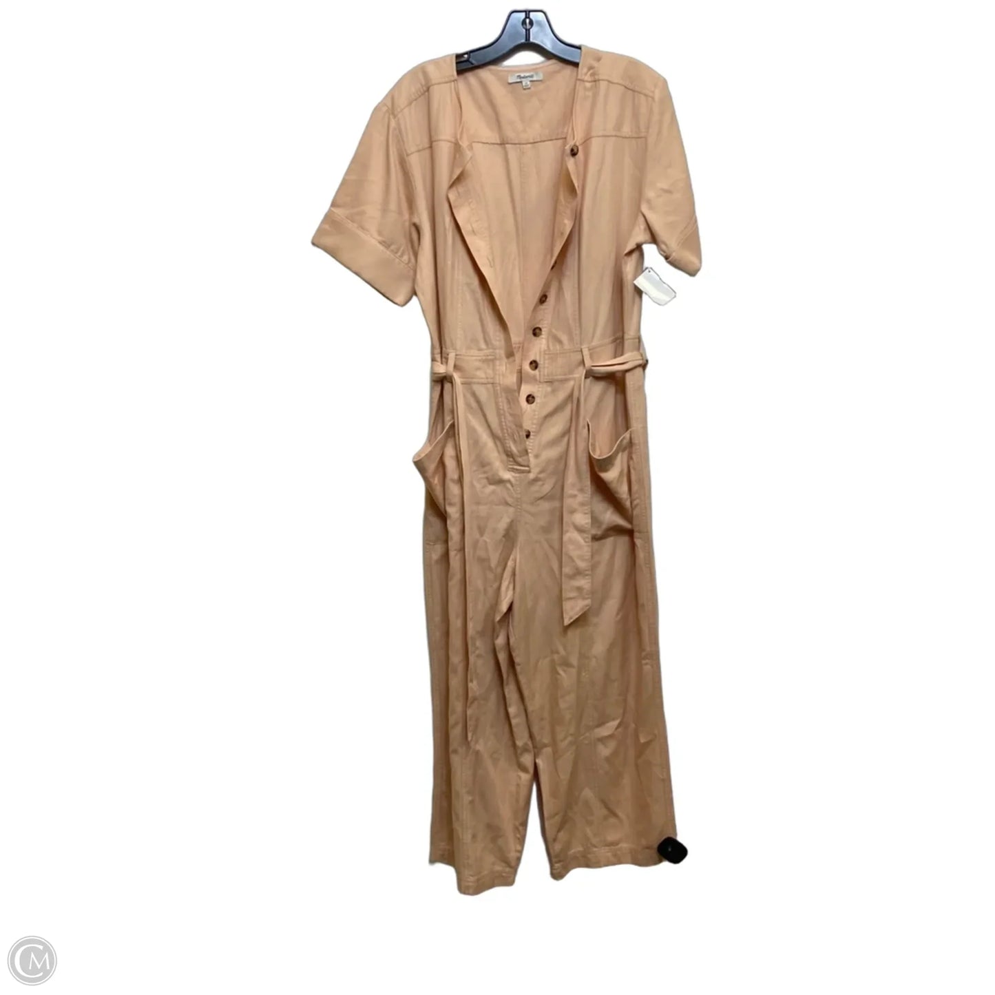 Jumpsuit By Madewell In Peach, Size: M