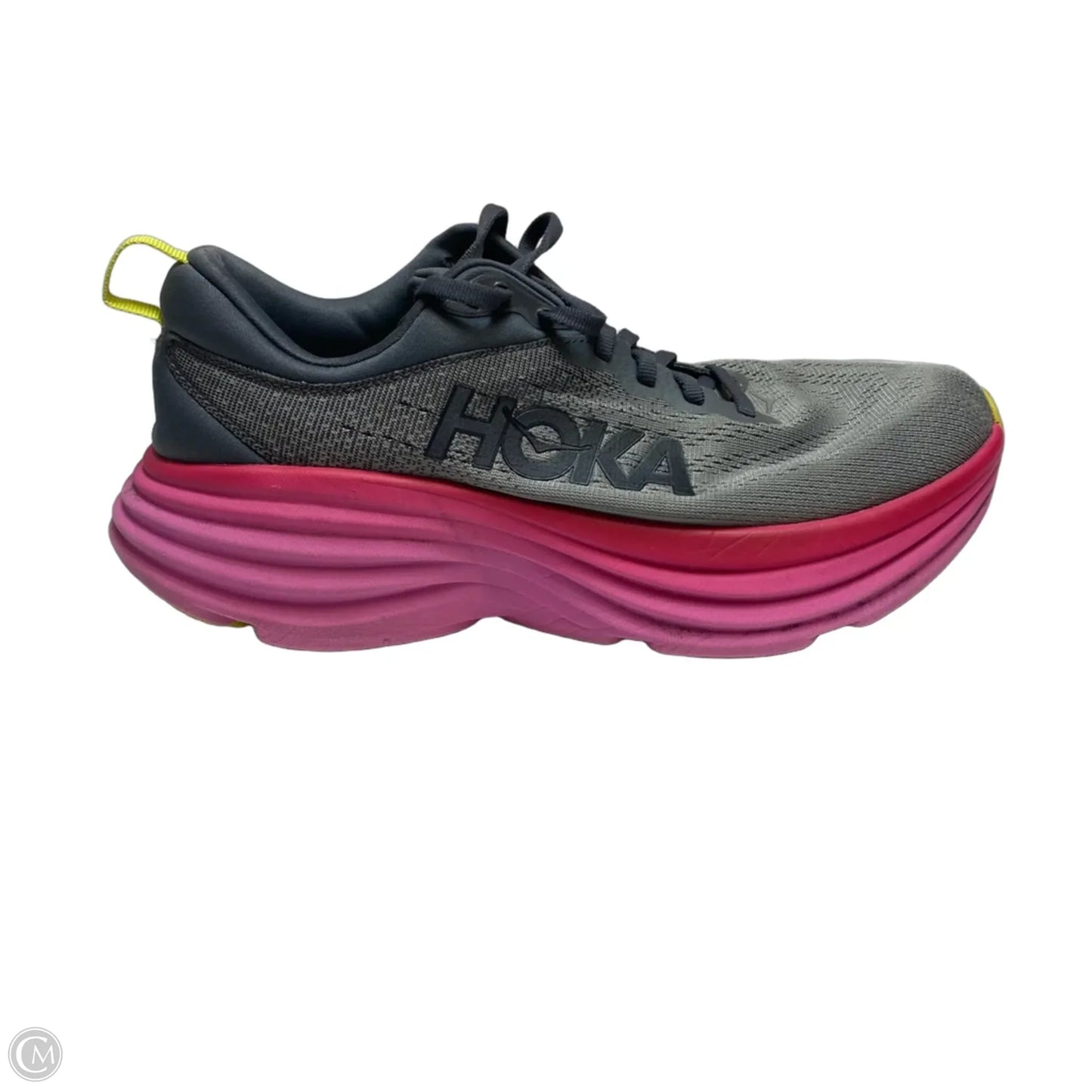 Shoes Athletic By Hoka In Grey & Pink, Size: 8