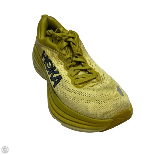 Shoes Athletic By Hoka In Green, Size: 8