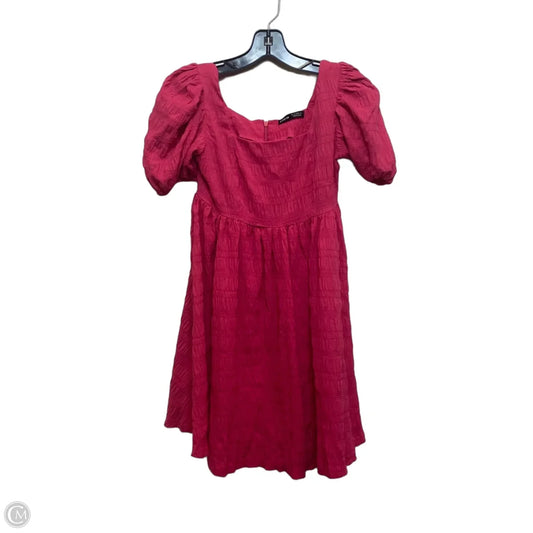 Dress Casual Short By Shein In Pink, Size: Xs