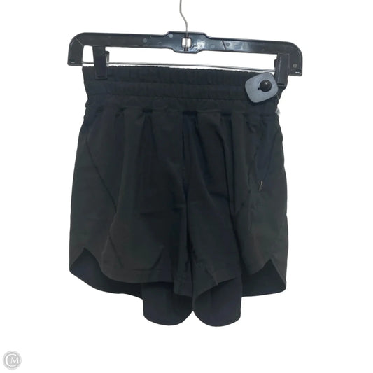Athletic Shorts Designer By Lululemon In Black, Size: 2