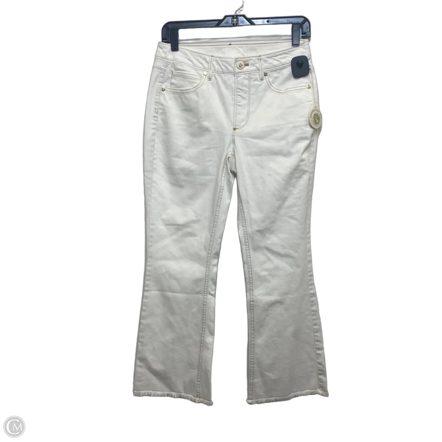 Jeans Designer By Spartina In Cream, Size: 4